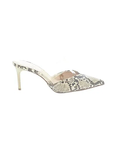Pre-owned Zara Mule/clog In Ivory