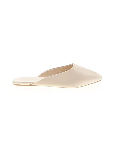 Pre-owned Zara Mule/clog In Ivory