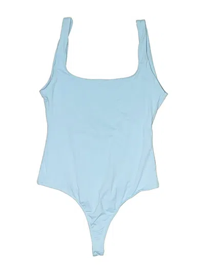 Pre-owned Zara One Piece Swimsuit In Blue