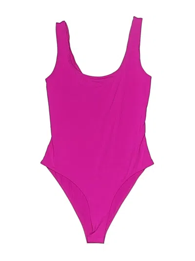 Pre-owned Zara One Piece Swimsuit In Pink