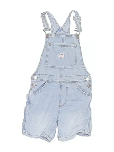 Pre-owned Zara Kids' Overall Shorts In Blue