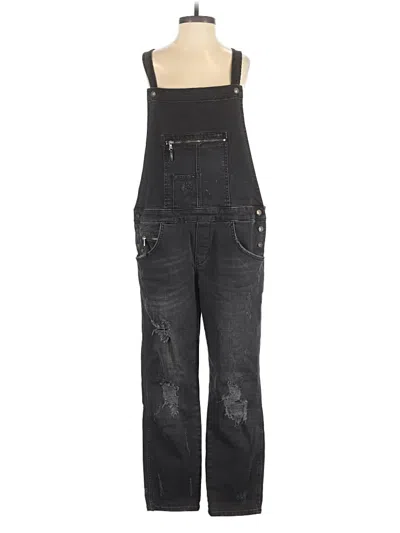 Pre-owned Zara Overalls In Black