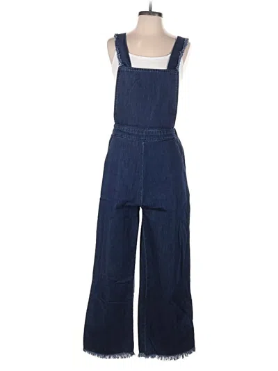 Pre-owned Zara Overalls In Blue