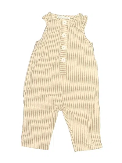Pre-owned Zara Babies' Overalls In Ivory