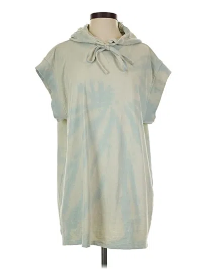 Pre-owned Zara Poncho In Blue