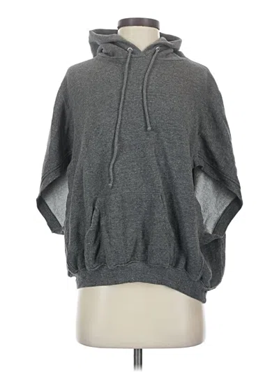 Pre-owned Zara Poncho In Gray