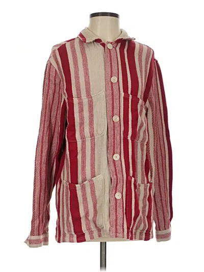 Pre-owned Zara Poncho In Red