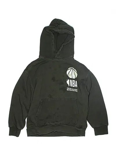 Pre-owned Zara Kids' Pullover Hoodie In Black