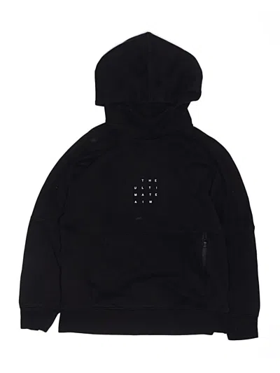 Pre-owned Zara Kids' Pullover Hoodie In Black