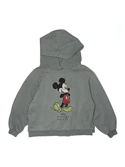 Pre-owned Zara Kids' Pullover Hoodie In Gray