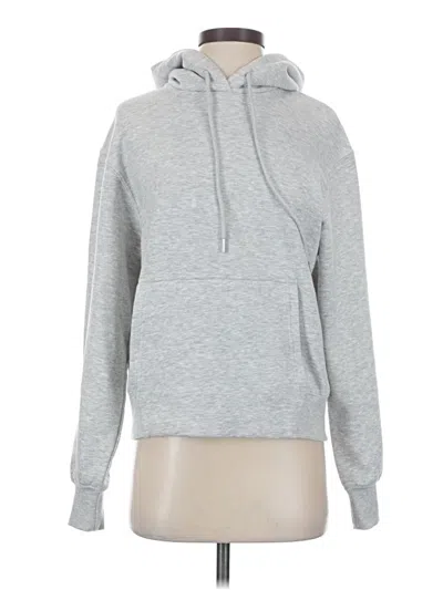 Pre-owned Zara Pullover Hoodie In Gray