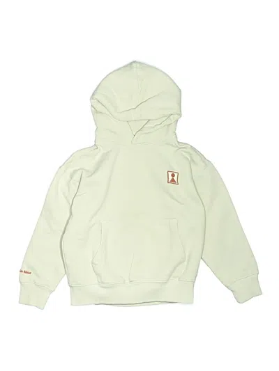 Pre-owned Zara Kids' Pullover Hoodie In Ivory