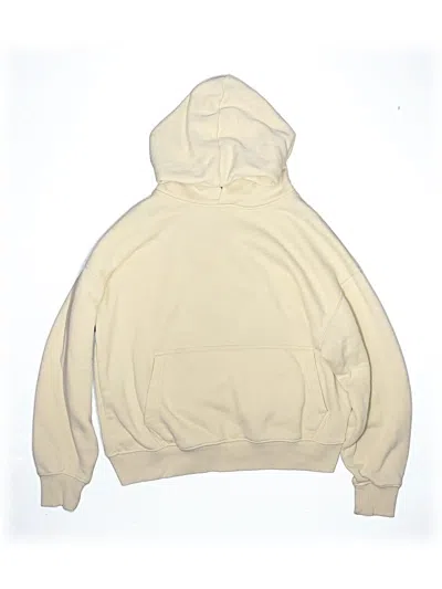 Pre-owned Zara Kids' Pullover Hoodie In Ivory