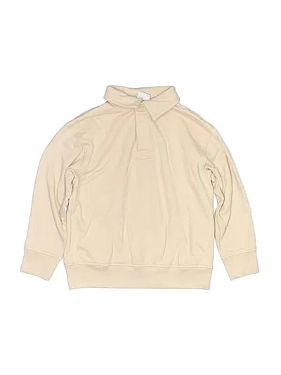 Pre-owned Zara Kids' Pullover Hoodie In Tan