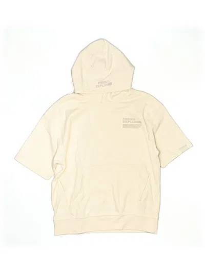 Pre-owned Zara Kids' Pullover Hoodie In Tan
