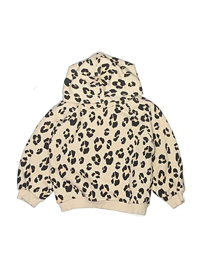 Pre-owned Zara Babies' Pullover Hoodie In Tan