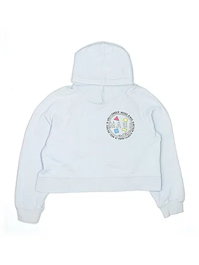 Pre-owned Zara Kids' Pullover Hoodie In White