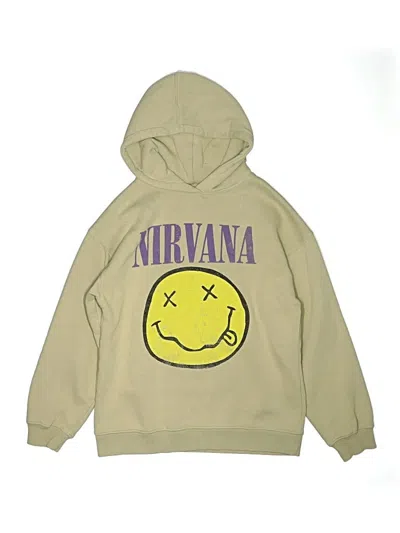 Pre-owned Zara Kids' Pullover Hoodie In Yellow