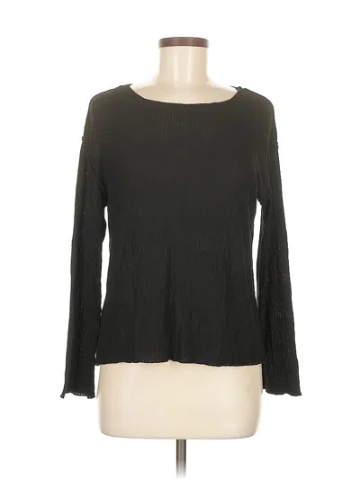 Pre-owned Zara Pullover Sweater In Black