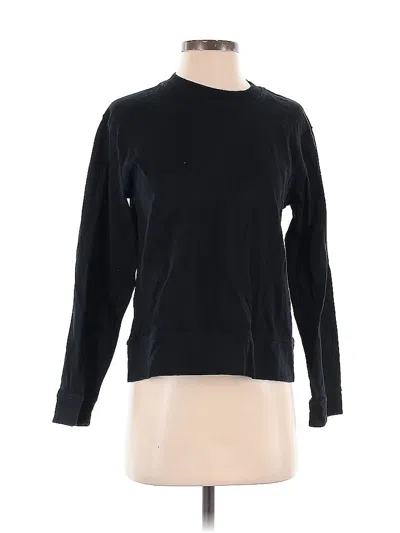 Pre-owned Zara Pullover Sweater In Black
