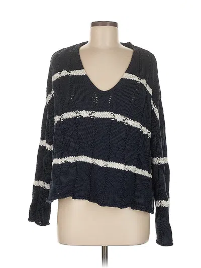 Pre-owned Zara Pullover Sweater In Black