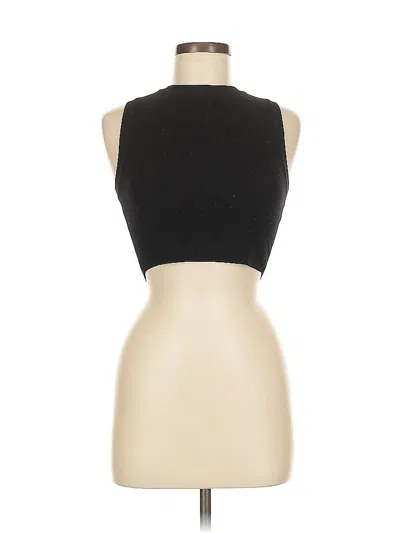 Pre-owned Zara Pullover Sweater In Black