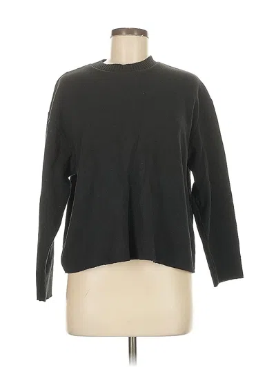 Pre-owned Zara Pullover Sweater In Black
