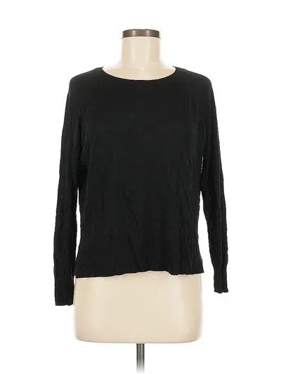 Pre-owned Zara Pullover Sweater In Black