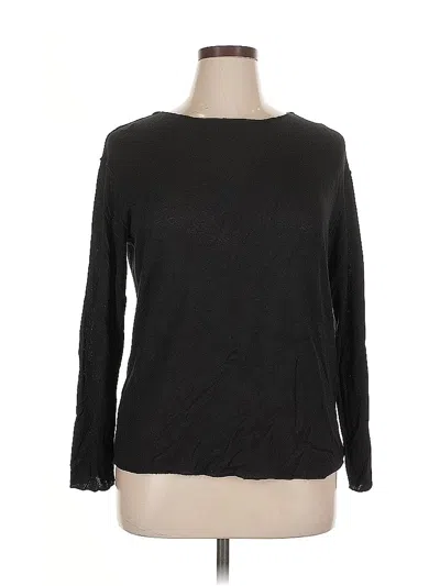 Pre-owned Zara Pullover Sweater In Black