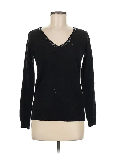 Pre-owned Zara Pullover Sweater In Black