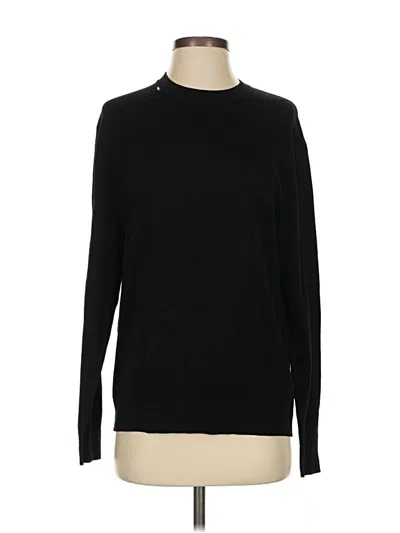 Pre-owned Zara Pullover Sweater In Black