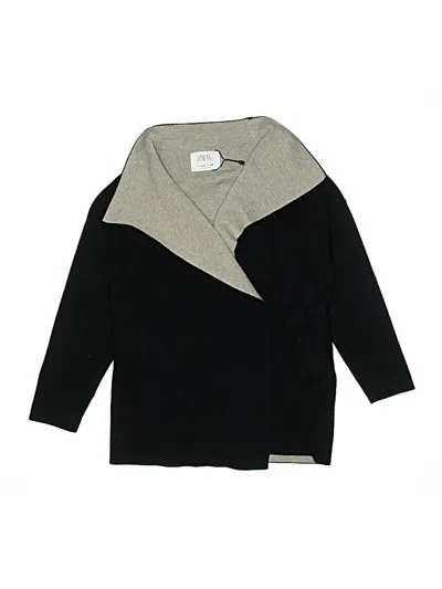 Pre-owned Zara Kids' Pullover Sweater In Black