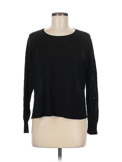 Pre-owned Zara Pullover Sweater In Black