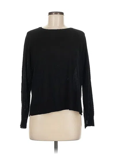 Pre-owned Zara Pullover Sweater In Black