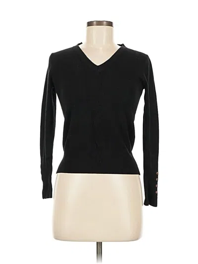 Pre-owned Zara Pullover Sweater In Black