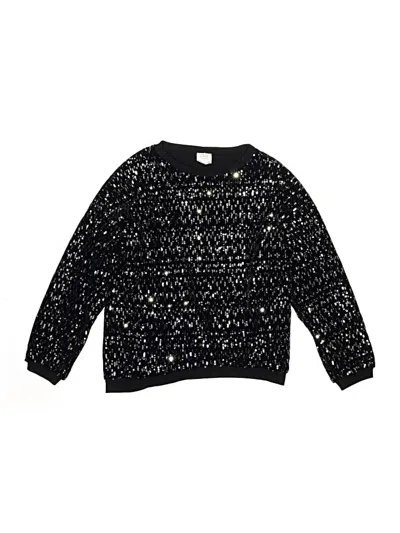 Pre-owned Zara Kids' Pullover Sweater In Black