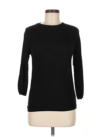 Pre-owned Zara Pullover Sweater In Black