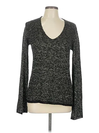 Pre-owned Zara Pullover Sweater In Black