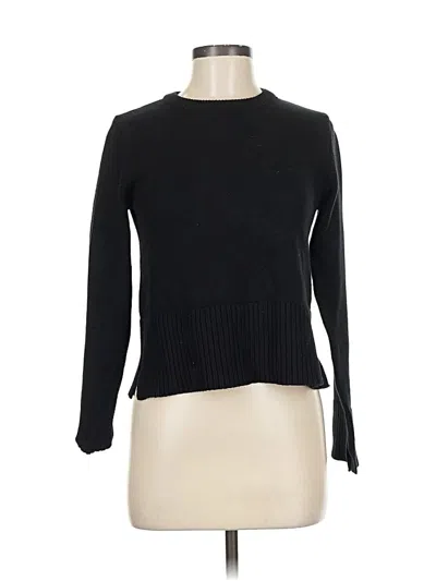 Pre-owned Zara Pullover Sweater In Black