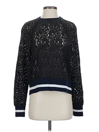 Pre-owned Zara Pullover Sweater In Black