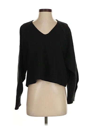 Pre-owned Zara Pullover Sweater In Black