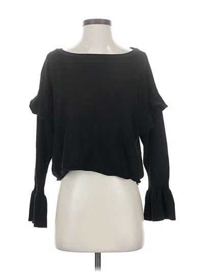 Pre-owned Zara Pullover Sweater In Black