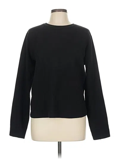 Pre-owned Zara Pullover Sweater In Black