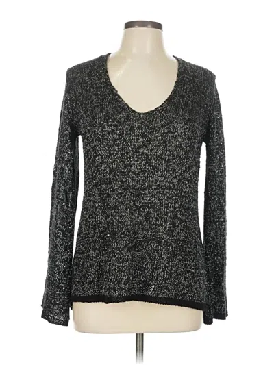 Pre-owned Zara Pullover Sweater In Black