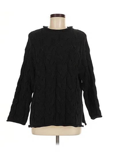 Pre-owned Zara Pullover Sweater In Black