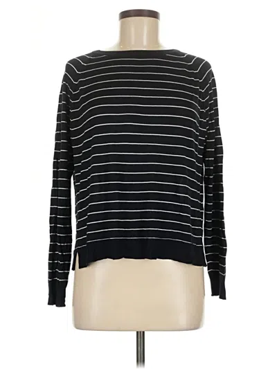 Pre-owned Zara Pullover Sweater In Black