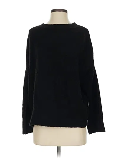 Pre-owned Zara Pullover Sweater In Black