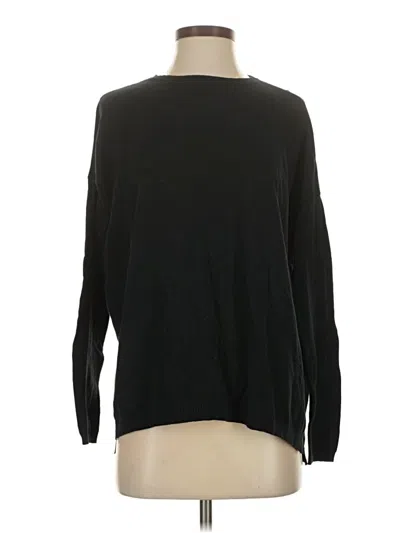 Pre-owned Zara Pullover Sweater In Black