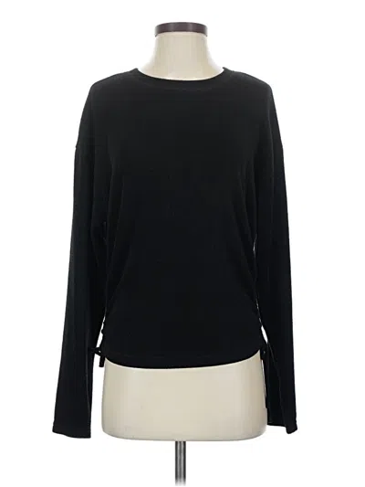 Pre-owned Zara Pullover Sweater In Black