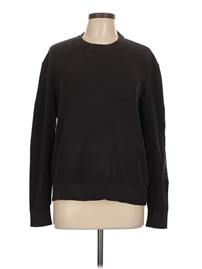 Pre-owned Zara Pullover Sweater In Black